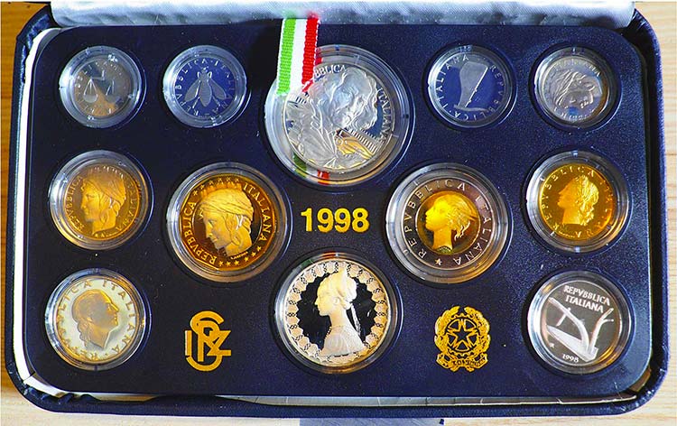 ITALIA - 1998 - Serie 12 valori    ... 
