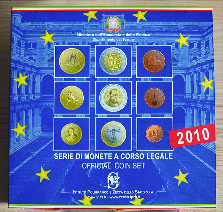 ITALIA - 2010 - Serie 9 valori    ... 