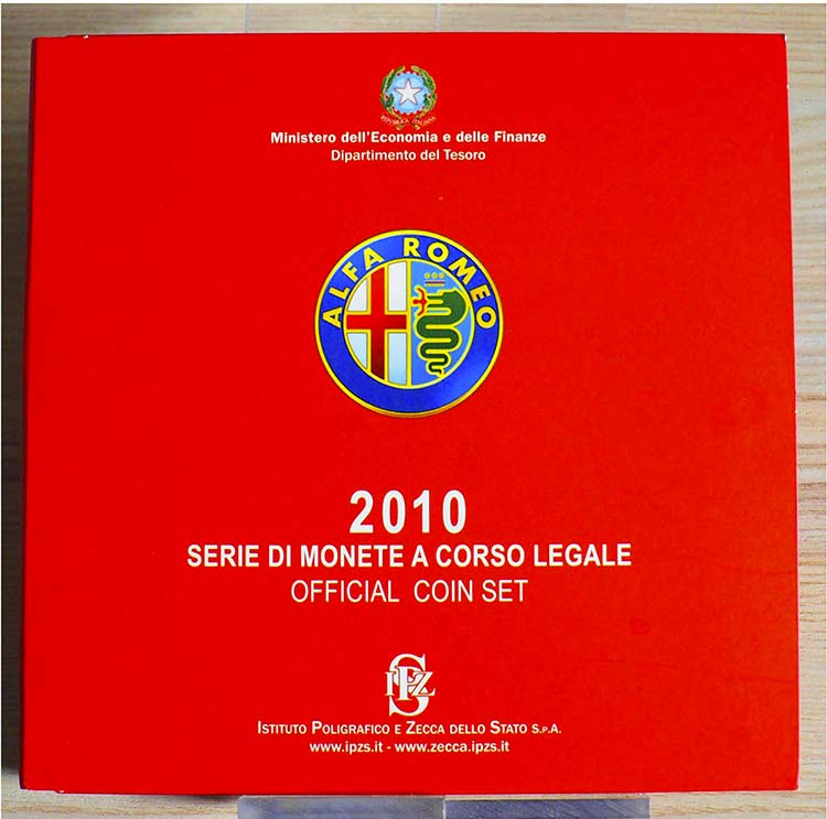 ITALIA - 2010 - Serie 9 valori ... 