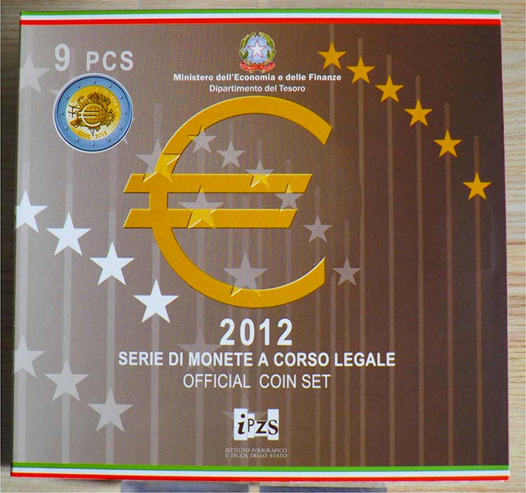 ITALIA - 2012 - Serie 9 valori    ... 