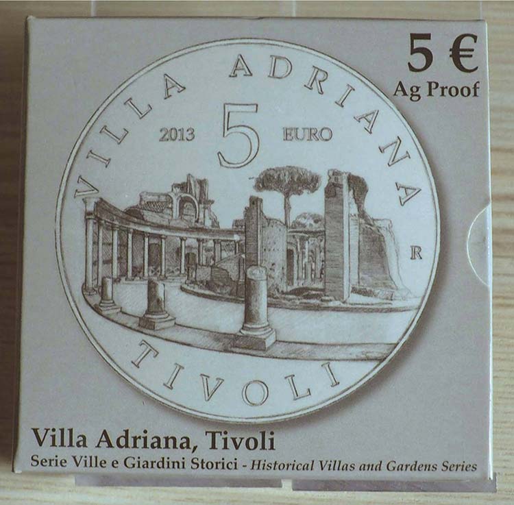 ITALIA - 2013 - 5 Euro “Villa ... 