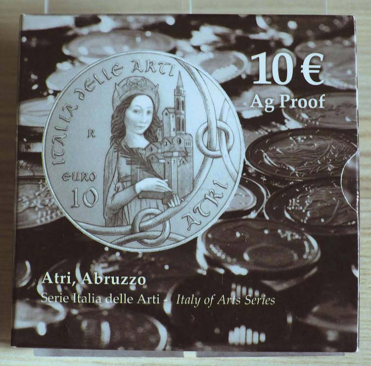 ITALIA - 2014 - 10 Euro “Atri, ... 