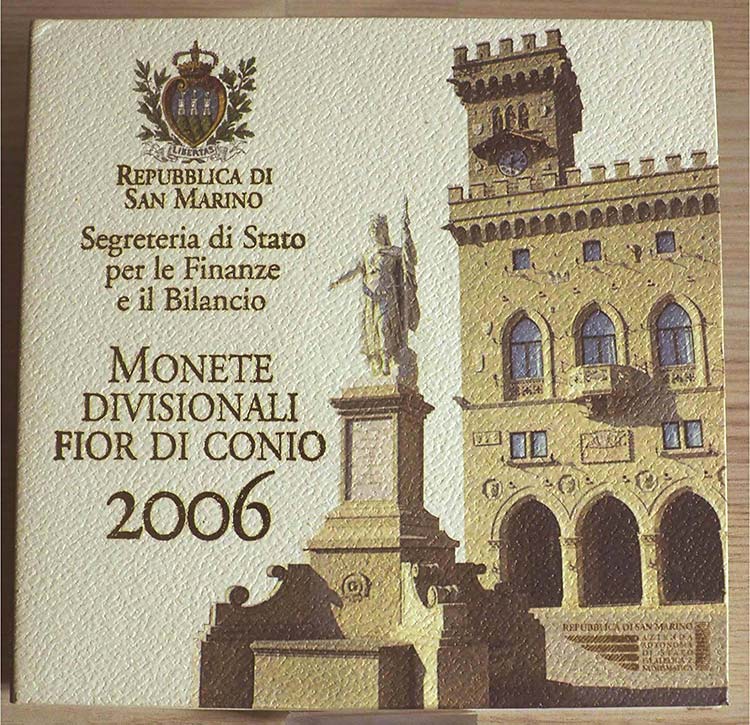 SAN MARINO - 2006 - Serie 9 valori ... 