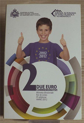 SAN MARINO - 2012 - 2 Euro ... 