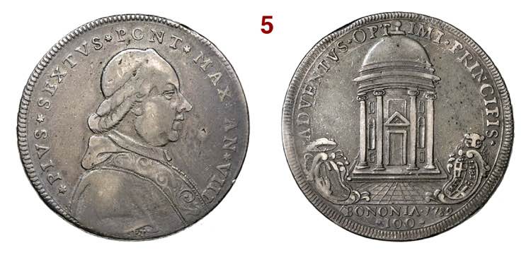 BOLOGNA  PIO VI  (1775-1799)  100 ... 