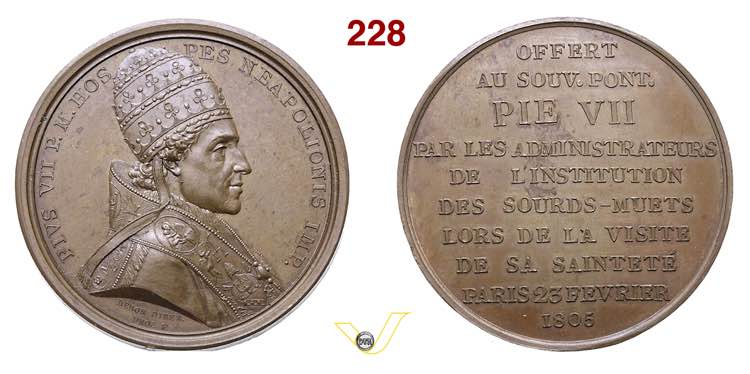 1805 - Visita Pio VII allIst. ... 