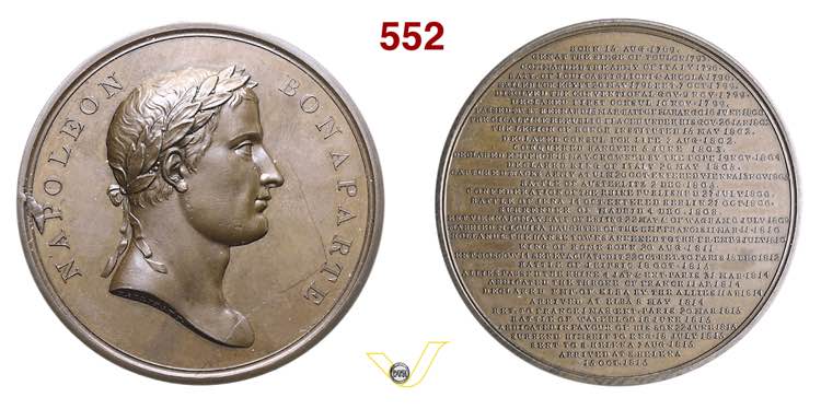 1815 - Napoleone a S. Elena  Br. ... 