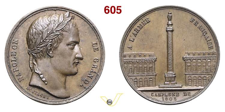 1833 - Statua di N. sulla Colonna ... 