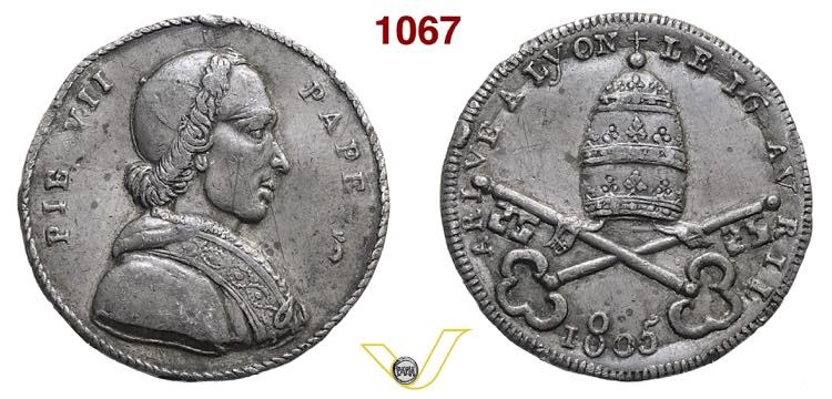 1805 - Passaggio di Pio VII a ... 