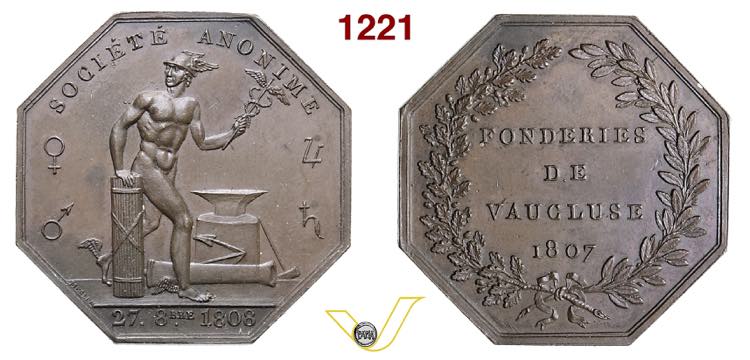 1808 - Fonderie di Vaucluse  Br. ... 
