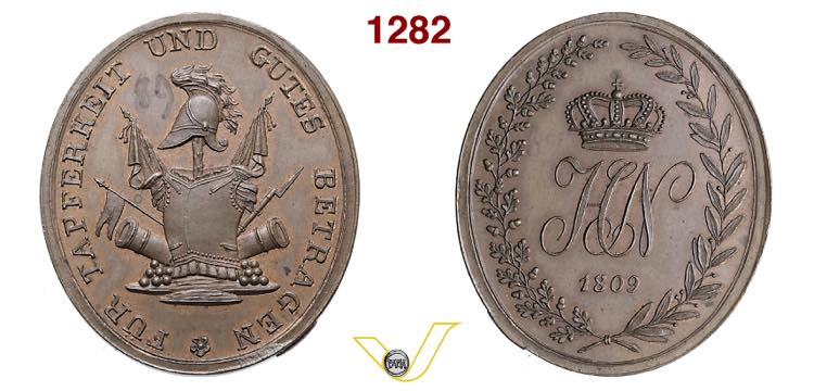 1809 - Medaglia militare del Regno ... 