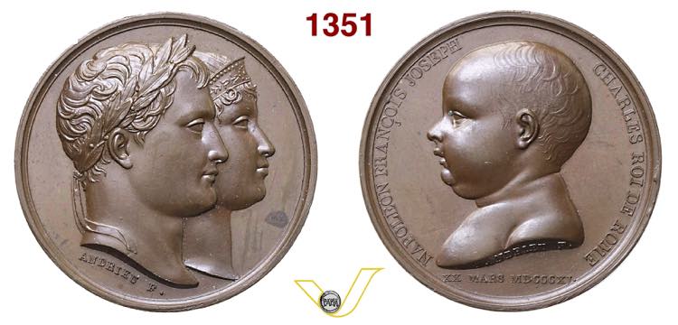 1811 - Nascita Re di Roma  Br. ... 