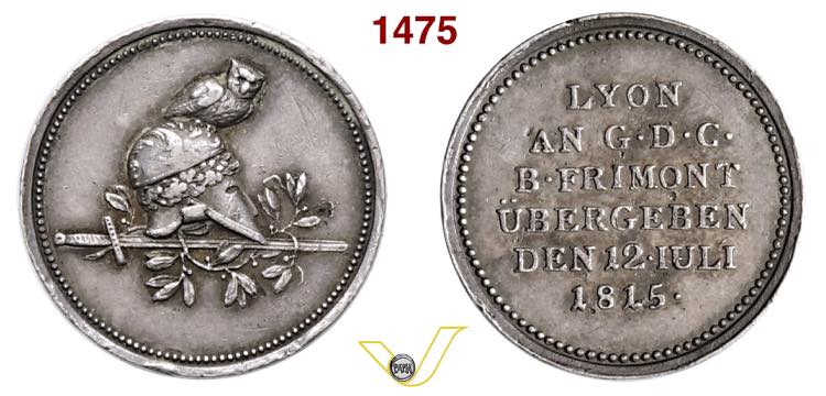 1815 - Resa di Lione  Br. 1689 ... 