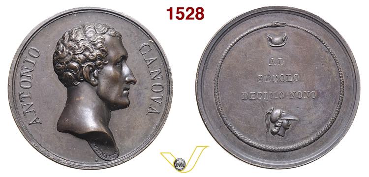 1823 - Ad Antonio Canova  Essl. ... 