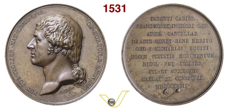1823 - N. Tiolier (figlio) a P.J. ... 