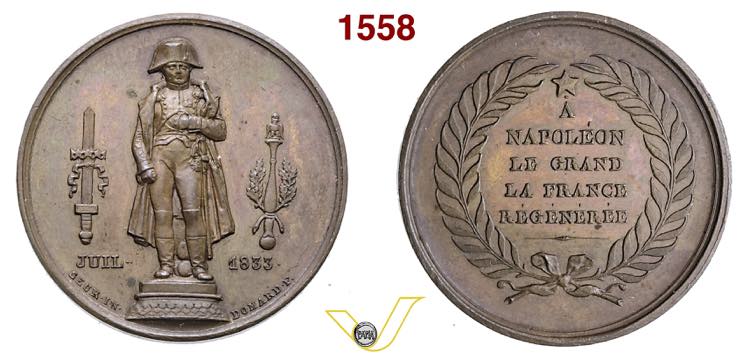 1833 - Statua di N. sulla Colonna ... 
