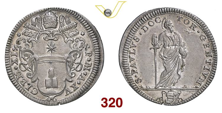 ROMA  CLEMENTE XI  (1700-1721)  ... 