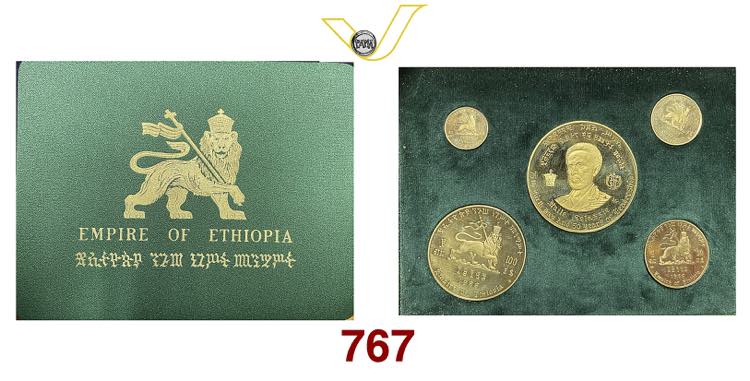 ETHIOPIA  Serie di 5 valori in ... 