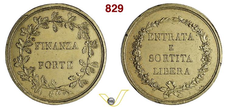 1797 - Rep. Ligure - Esenzione ... 