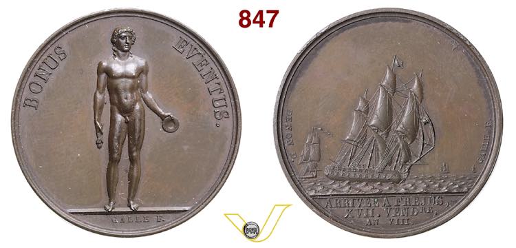 1799 - Sbarco a Frejus  Henn. 921  ... 