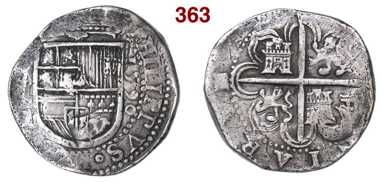 SPAGNA  PHILIP II  (1556-1598)  8 ... 