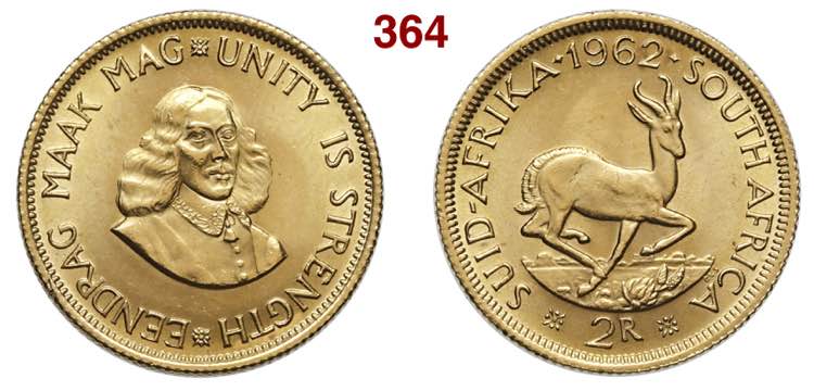 SUD AFRICA  REPUBLIC  2 Rand 1962  ... 