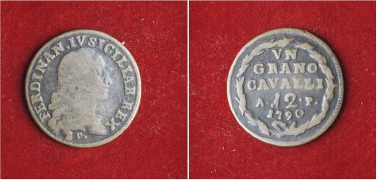 NAPOLI, GRANO 1790, Gig. l39c 
