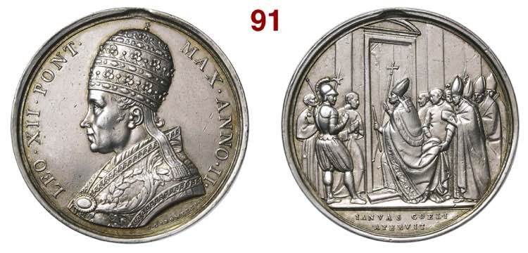 LEONE XII  (1823-1829)  Medaglia ... 