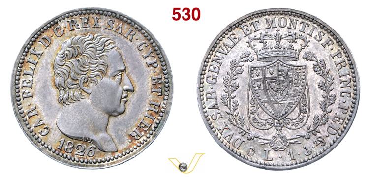 CARLO FELICE  (1821-1831)  1 Lira ... 