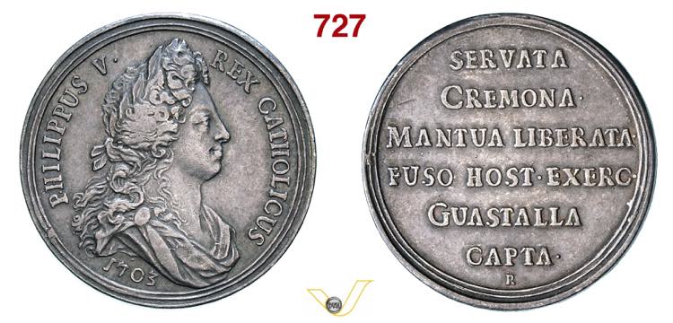 FILIPPO V DI SPAGNA  (1700-1746)  ... 