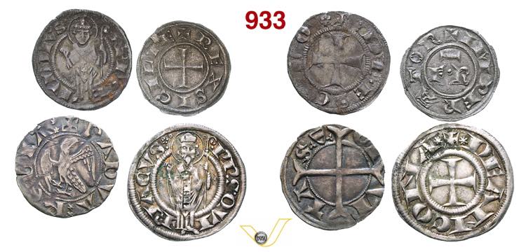 (§) 4 monete medievali: Padova, ... 