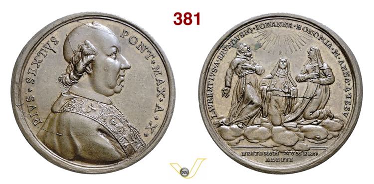 ROMA  PIO VI  (1775-1799)  ... 