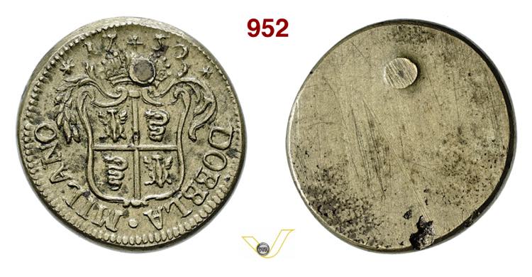MILANO   Peso Dobbla Milano 1750 ... 