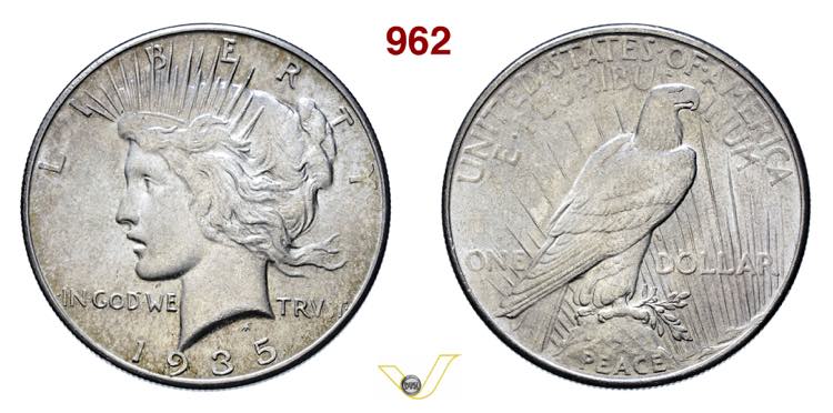  Dollaro Pace 1925, 1927, 1935   ... 