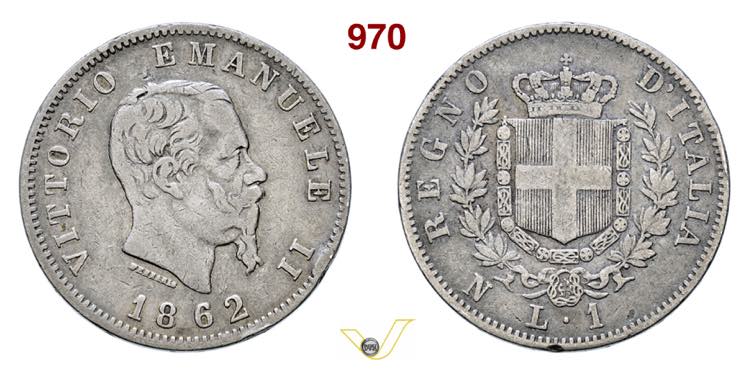 Lira 1862 Na - 5 Cent. 1867 Na - ... 