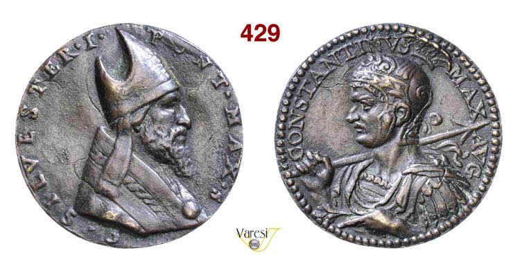 SILVESTRO I  (314-335)  Medaglia ... 