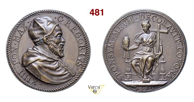 GREGORIO XIV  (1590-1591)  1590 ... 