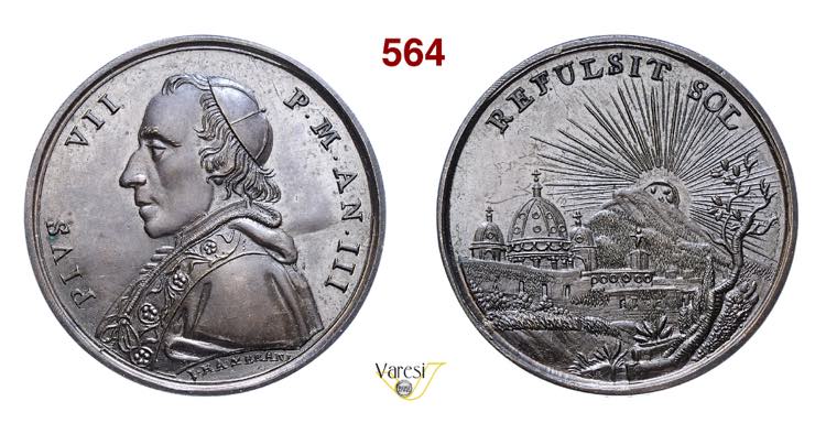 PIO VII  (1799-1823)  A. III  Ae  ... 