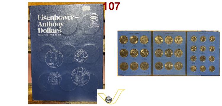 US Dollari Eisenhower 1971-1978  ... 