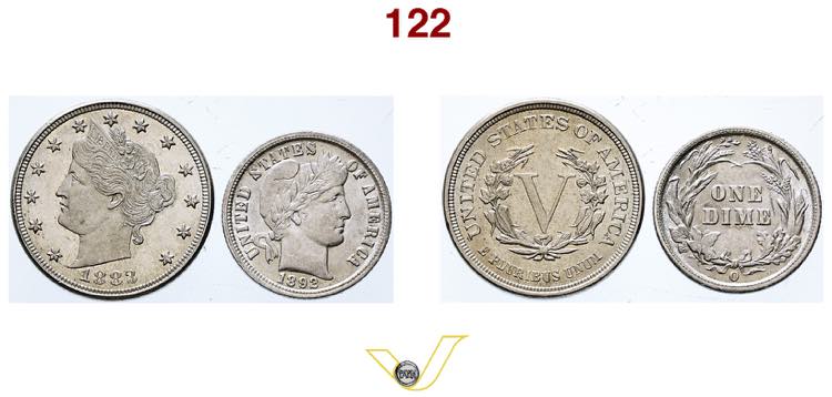 US V cents 1888 Liberty head ... 