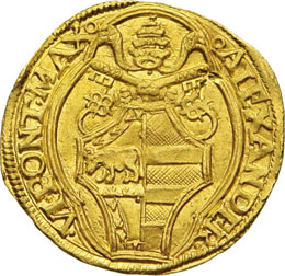 ALESSANDRO VI (1492-1503) Fiorino ... 