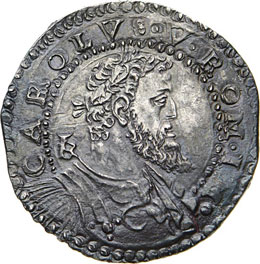 NAPOLI CARLO V (1516-1556) Mezzo ... 