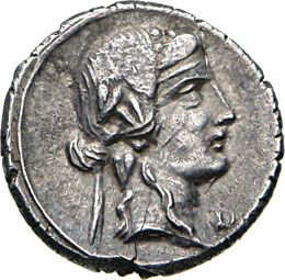 ANONIME (86 a.C.) Denario.   B. ... 