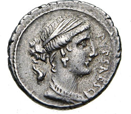 TITIA - Q. Titius (90 a.C.) ... 