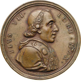 PIO VII (1800-1823) Med. 1805 per ... 