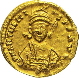 ANTEMIO  (467-472)  Solido, ... 