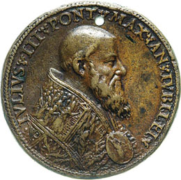 GIULIO III  (1550-1555)  Med. A. ... 