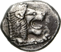CARIA - KNIDOS -   (500-490 a.C.)  ... 