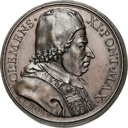 CLEMENTE XI  (1700-1721)  Med. ... 
