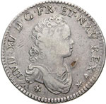 FRANCIA - LUIGI XVI  (1715-1774)  Mezzo ... 